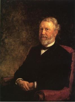 Albert G. Porter, Governor Of Indiana Artwork by Theodore Clement Steele
