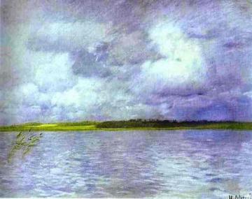 Cloudy Day Artwork by Isaac Ilich Levitan