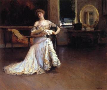 Quiet Afternoon Artwork by Edmund Tarbell