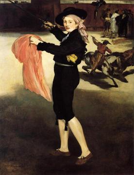 Mlle V...in the Costume of an Espada Artwork by Edouard Manet