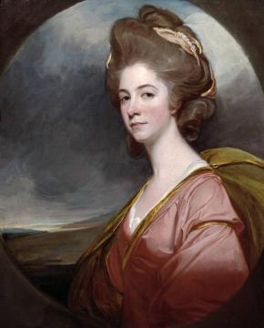 Lady Emilia Kerr Artwork by George Romney