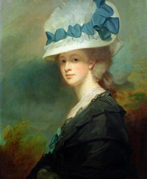 Mrs. Musters Artwork by George Romney