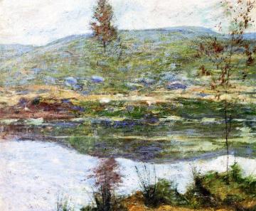 Autumn Mists Artwork by John Twachtman