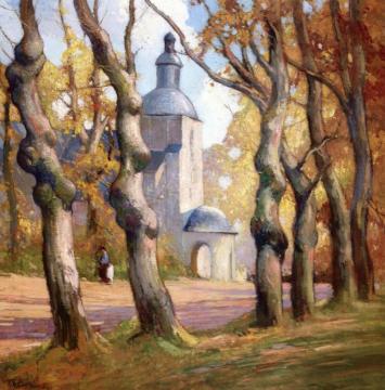 Sailor's Church Hon Fleur Artwork by Georges Ames Aldrich