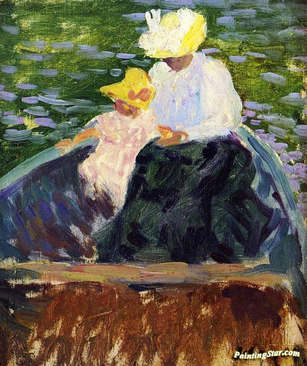 En Barque Artwork by Henri Lebasque
