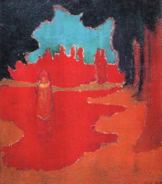 Spots Of Sunlight On The Terrace Artwork by Maurice Denis