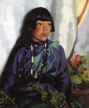 Julianita Ready For The Dance Artwork by Robert Henri