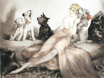 Perfect Harmony Artwork by Louis Icart