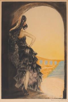 Seville Artwork by Louis Icart