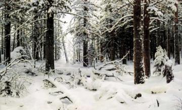 Winter Artwork by Ivan Ivanovich Shishkin