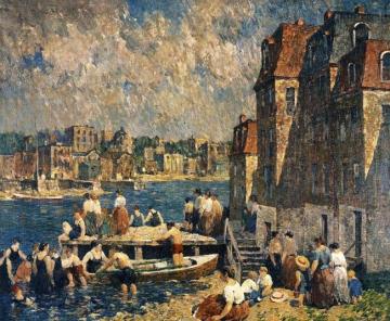 The Old Wood Lot Artwork by Robert Spencer