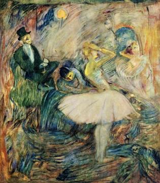 The Dancer In Her Dressing Room Artwork by Henri de Toulouse-Lautrec