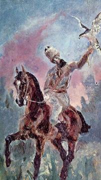 The Falconer, Comte Alphonse De Toulouse-lautrec Artwork by Henri de Toulouse-Lautrec