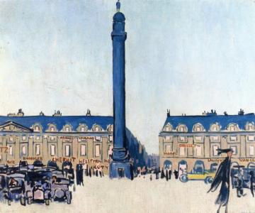 Place Vendome Artwork by Kees Van Dongen