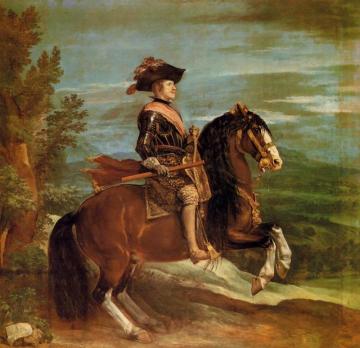 Philip Iv On Horseback Artwork by Diego Velazquez