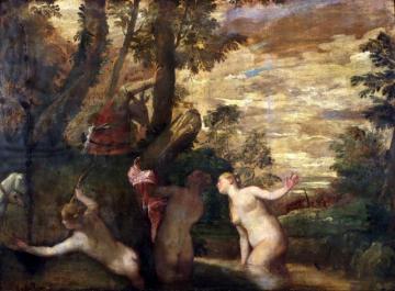 Diana And Actaeon Artwork by Paolo Veronese