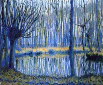 The Epte, Giverny Artwork by Theodore Earl Butler