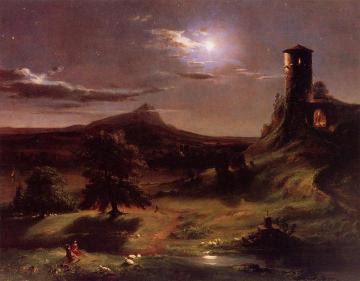 Moonlight in Virginia Artwork by George Inness