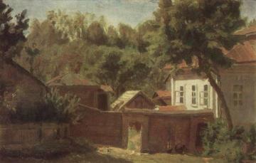 House in Tarusa Artwork by Nikolai Krymov