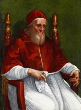 Portrait of Julius II Artwork by Raphael