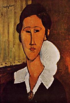 Portrait of Anna Artwork by Amedeo Modigliani