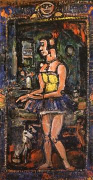 Dancer Artwork by Georges Rouault