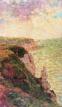 Cliffs by the Sea Artwork by Claude-Emil Schuffenecker