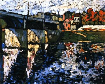 The Bridge At Chatou Artwork by Maurice De Vlaminck