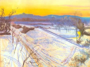 View From The Studio Window Artwork by Stanislaw Wyspianski