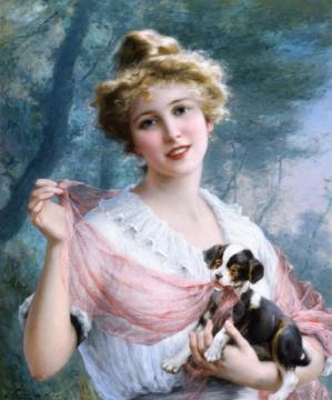 The Mischievous Puppy Artwork by Emile Vernon