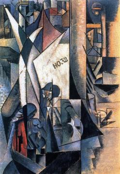 Fishing Boats Artwork by Albert Gleizes