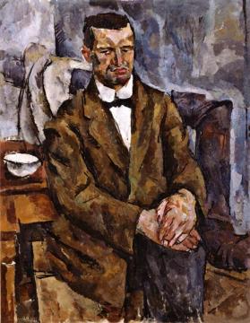 Portrait of Sculptor P. Bromirsky Artwork by Pyotr Konchalovsky