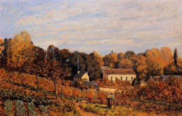 Kitchen Garden At Louveciennes Artwork by Alfred Sisley
