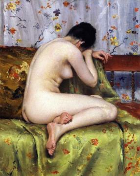 A Modern Magdalen Artwork by William Merritt Chase