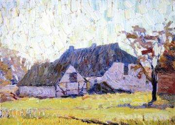 Lobbe on the Island Rügen Artwork by Lyonel Feininger