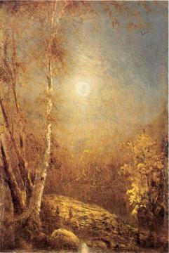 Morning Sun In Autumn Artwork by Louis Remy Mignot