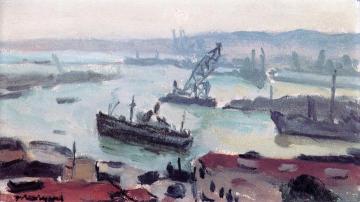 The Port of Algiers Artwork by Albert Marquet