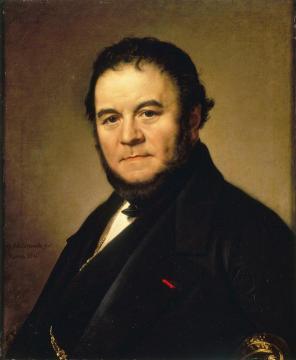 Portrait Of Stendhal Artwork by Olof Johan Sodermark