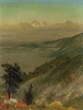 Wasatch Mountains Artwork by Albert Bierstadt