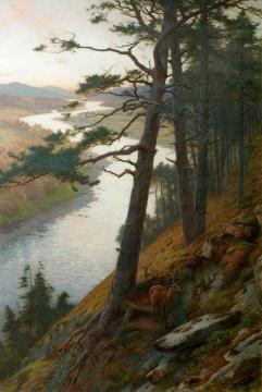 The Winding Dee Artwork by Joseph Farquharson