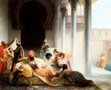 Inside The Harem Artwork by Francesco Paolo Hayez