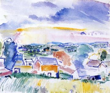 Berkshire Hills Artwork by John Marin