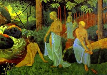 Bathers with White Veils Artwork by Paul Serusier
