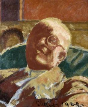 Sir Hugh Walpole Artwork by Walter Richard Sickert