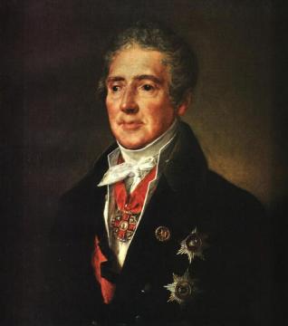 Portrait Of I. I. Dmitriyev Artwork by Vasily Tropinin
