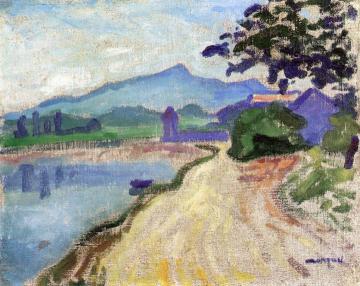 Near Saint-Jean-de-Luz, Morning Artwork by Albert Marquet