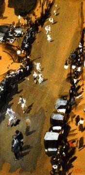 Running the Marathon, New York Artwork by Joaquin Sorolla y Bastida