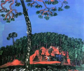 Landscape of l'Esterel Artwork by Raoul Dufy