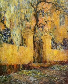 The Gates of Morning's Release Artwork by Henri Le Sidaner