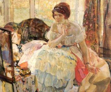 The necklace Artwork by Richard Edward Miller